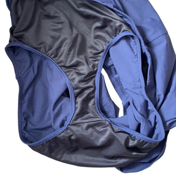 Lands’ End Women's Plus Size Tummy Control Swim Skirt Swim Bottoms Size 24W - Picture 5 of 10